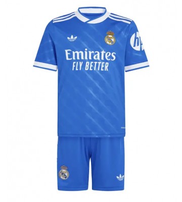 Real Madrid Alexander-Arnold #12 Tredjetrøje Børn 2025-26 Kortærmet (+ Korte bukser)